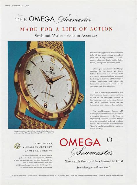 omega seamaster ad|omega seamaster old models.